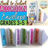 Back to School Envelope Accordion Book: Grades 3-5 | First