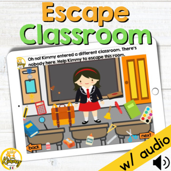 Preview of Back to School Escape Classroom