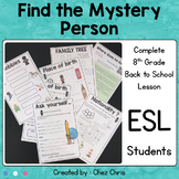 Back to School Escape Game - The Mystery Person to Find is