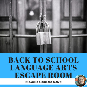 Back-to-School Language Arts Escape Room