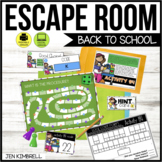 Back to School Escape Room Getting to Know Routines & Proc