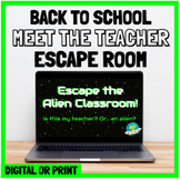 Back to School Escape Room | Meet the Teacher | Break Out 