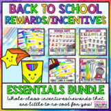 Back to School Essentials | BUNDLE | Rewards & Incentives 