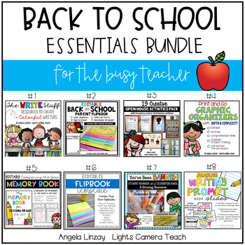 Preview of Back to School Essentials Bundle for the Busy Teacher