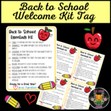 Back to School Essentials Kit: First Day, Meet and Greet, 