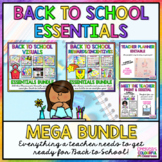Back to School Essentials MEGA BUNDLE | Teacher Survival K