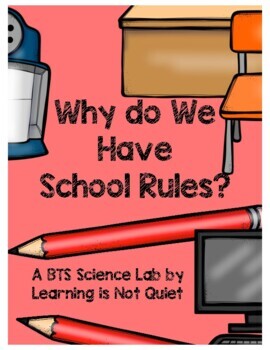 Preview of Back to School Experiment: Why do we have Rules? DIFFERENTIATIONS + SPANISH