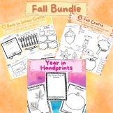 Back to School, Fall Crafts, and Year in Handprints for Pr