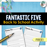 Back to School - FREE Get-to-Know You / Review Activity