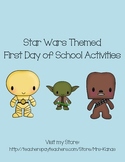 Back to School First Day  Icebreakers - Star Wars Themed
