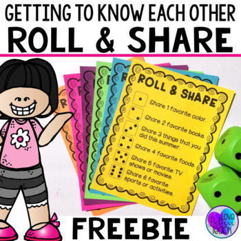Preview of First Day of School Activity Ice Breaker Game FREEBIE