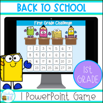 Preview of Back to School First Grade PowerPoint Game