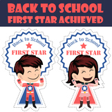 Back to School First Star Achievement