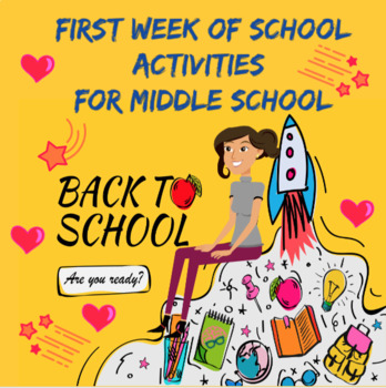 Preview of Back to School First Week Activities for Middle School