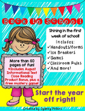 Back to School - First Week BUNDLE - Includes Freebie!