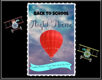 Preview of Back to School Flight Theme