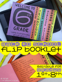 Back to School Flip Book - EDITABLE