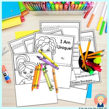 Back to School Flip Books for Kindergarten and First Grade by Star