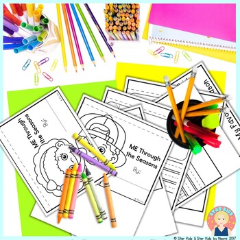 Back to School Flip Books for Kindergarten and First Grade by Star Kids