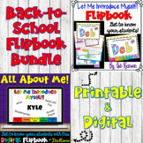 Back to School Flipbook Bundle: Printable and Digital
