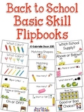 Back to School Basic Skill Flipbooks