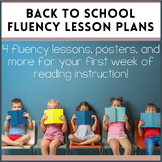 Back to School Fluency Lessons with EARS Posters