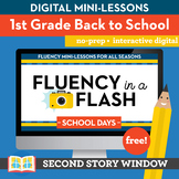 Back to School Fluency in a Flash 1st Grade • Digital Flue