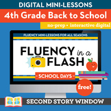 Back to School Fluency in a Flash 4th Grade • Digital Flue