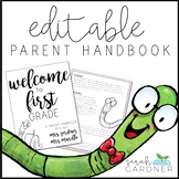 Editable Parent Handbook