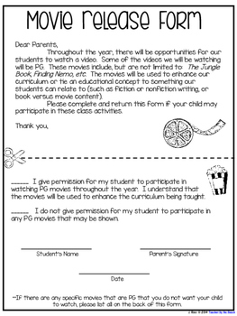 Back To School Forms Freebie By Jen Ross Teacher By The Beach