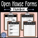 Back to School Forms | Open House | FREE
