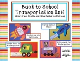 Back to School: Four Transportation Crafts and Nine Litera