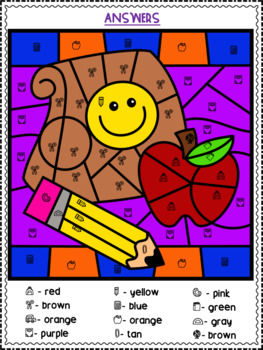 Fourth Grade Back to School Activity Sheets by Just So Elementary