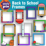 Back to School Frames Clipart