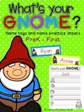 Back to School Freebie  - What's your gnome (name)?