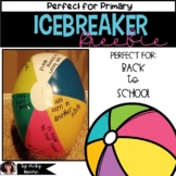 Back to School Freebie  | Beachball icebreaker