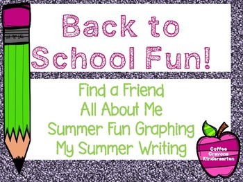 Preview of Back to School Activities (K-2)