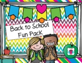 Back to School Fun Pack
