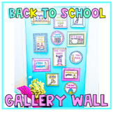 Back to School Gallery Wall Motivational Poster Set | Past