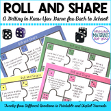 Back to School Game | Roll and Share