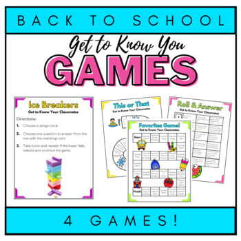 Six Games to Play for Back to School