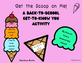 Back-to-School Get-to-Know-Me Ice Cream Cones | Community 