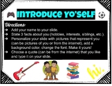 Back to School Get to Know You Activity - Introduce Yo'self