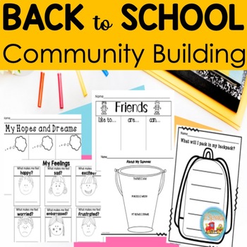 Preview of Back to School, Get to Know You, Community Building, Scavenger Hunts, K-2