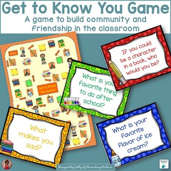 Preview of Back to School Get to Know You Game (With Brain Breaks)