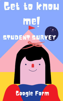 Preview of Back to School:  Get to know me survey for students