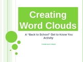 Back to School Getting to Know You Activity - Creating Wor