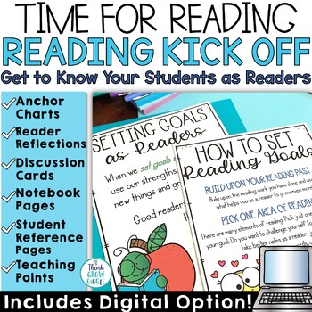 Preview of Back to School Reading Activities First Week of School Activities 3rd 4th Grade