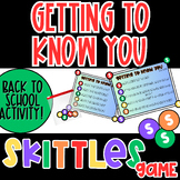 Back to School Getting to Know You Skittles Game
