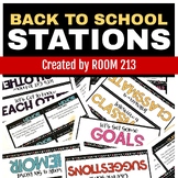 Back to School Stations
